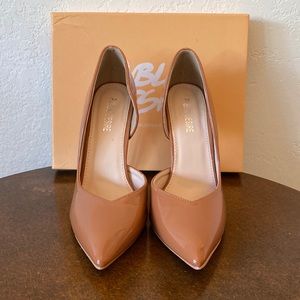 Public Desire | Glossy/Sleek Brown Women’s Very High Pumps
